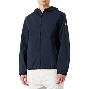 Champion Legacy Outdoor Soft Polyester Woven Hooded Jacket, Marineblauw, L voor Heren