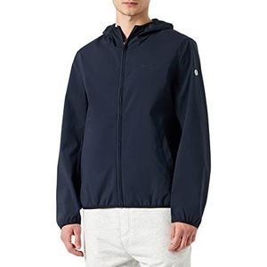 Champion Legacy Outdoor Soft Polyester Woven Hooded Jacket, Marineblauw, M voor heren