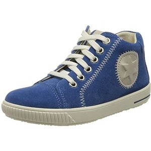 Superfit Jongens Moppy sneakers, lichtblauw wit 8400, 20 EU