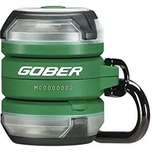 OLIGHT Gober Kit Led-veiligheidslicht, oplaadbaar, knipperlicht, schooltas met 4 modi en 4 kleuren, IPX4 en 1 m valbeveiliging, 40 g, reflectoren, schooltas, knipperlicht voor kinderen, wandelen,