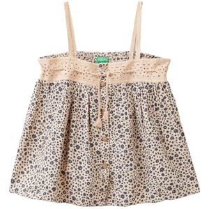 United Colors of Benetton Shirt voor meisjes en meisjes, Meerkleurig., 150