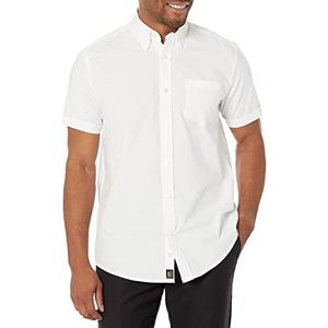 Lee Uniforms Oxford Shirt met korte mouwen voor heren - wit - S