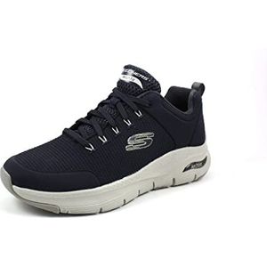 Skechers Arch Fit Paradyme Sneaker voor heren, Navy Textiel Trim, 46 EU