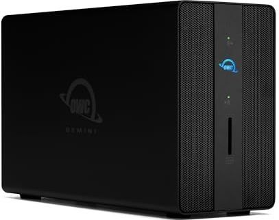 OWC - Mercury Elite Pro Dock - Zwart - 8.0TB Thunderbolt 3 Dock en Dual-Drive RAID-oplossing