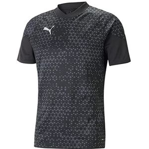 PUMA Heren Teamcup Training Jersey Tee, PUMA Zwart, S UK