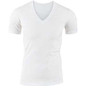 Calida Evolution T-shirt voor heren, van katoen, onderhemd met platte naadafwerking