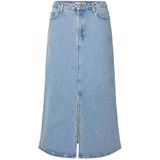 Selected - Krista-gerda - Spijkerrok - Blauw - Maxi-lengte - Hoge Taille