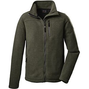 G.I.G.A. DX heren Casual fleecejack GW 17 MN KNTFLC JCKT, olijf, 4XL, 38544-000
