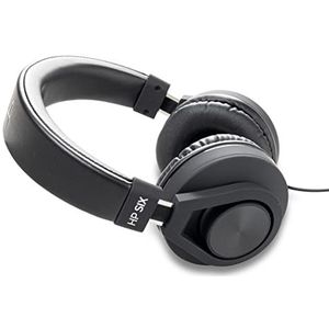 GEWA hoofdtelefoon HP Six met gesloten achterkant en ooropening, zwart