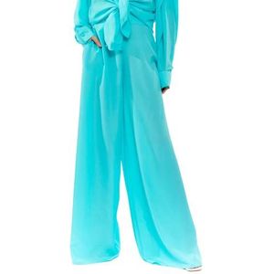CHAOUICHE Pyjamabroek, set, blauw, turquoise, maat XL, uniseks, volwassenen, Turkoois Blauw, XL