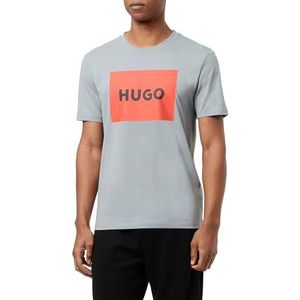 HUGO T-shirt voor heren, Medium Grey39, S