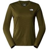 The North Face - Lightrange - T-shirt - Forest Olive - Inpakbaar Met Lange Mouwen