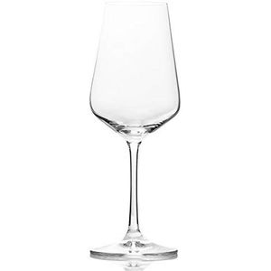 Bohemia Cristal Sandra wijnglas 6 stuks in een geschenkdoos, inhoud 350 mililiter, één maat