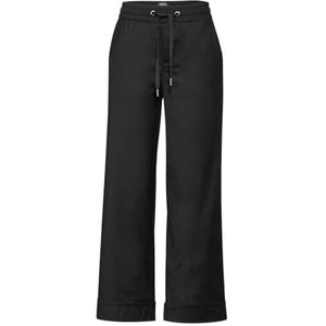 STREET ONE Broek in casual fit, zwart, 36W x 28L