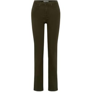 Style Mary katoenen stretch, olijfgroen, 36W x 30L