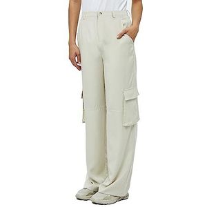 Minus - Cargobroek - Lichtgrijs - Wide Leg - High Waist