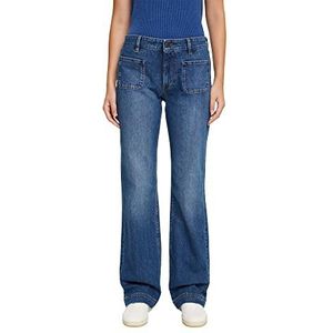 ESPRIT Dames Jeans, 902/Blue Medium Wash., 24W x 34L