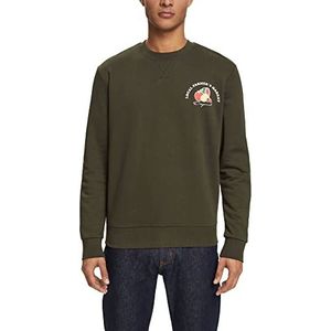 ESPRIT Sweatshirt voor heren, 355/donker kaki., S
