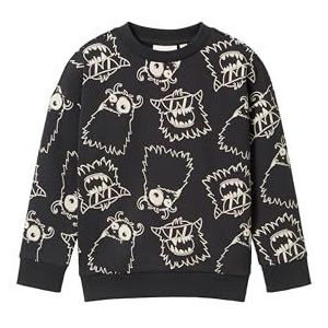 TOM TAILOR jongens sweatshirt, 36797 - Zwart En Wit Monster Design, 92-98