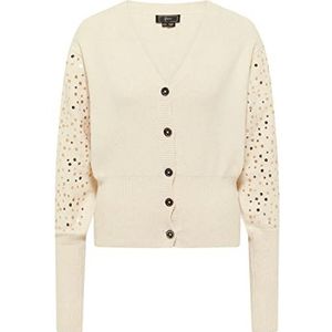 faina Gebreid damesvest 11019350, champagne, XS/S