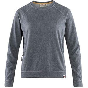 Fjällräven High Coast Lite Sweater W Sweatshirt, Dames, Marineblauw, M