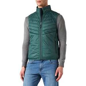 s.Oliver heren vest mouwloos, kaki/olijf., XXL