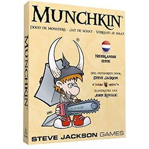 Munchkin NL - Kaartspel - Reprint uitgave met 168 full-color kaarten - Voor de hele familie [NL]