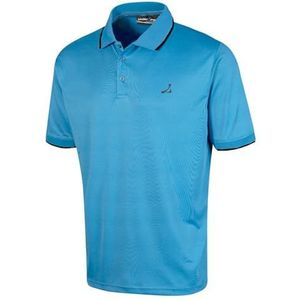 Under Par Heren Golf Pro kwaliteit ademend vochtafvoerend sneldrogend poloshirt, 2311 - Turkoois, M