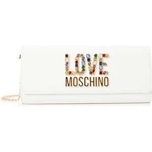 Love Moschino JC4335PP0IKJ0100, schoudertas voor dames, wit, Wit