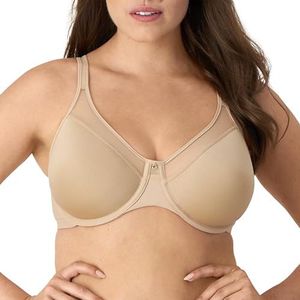 Bali Women's Lace and Smooth Underwire Bra, Nude,40DD