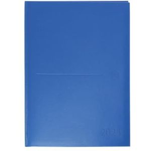 Oxford Classic, agenda 2024, dag per pagina, A5, extra hardcover, genaaid, Spaans, blauw