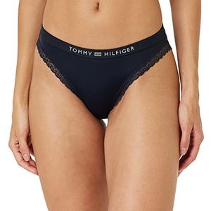 Tommy Hilfiger dames bikini broek, blauw (Desert Sky), M