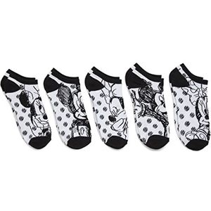 Disney Mickey Minnie 5 Pack""Different Moods"" No Show Socks