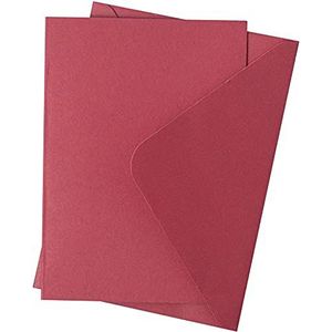 Sizzix Surfacez-Card & Envelope Pack, A6, Holly Berry, 10PK, 665413, Veelkleurig, One Size
