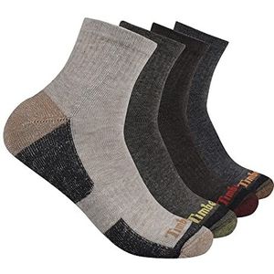 Timberland Men's 4 Pack Comfort Low Quarter Socks