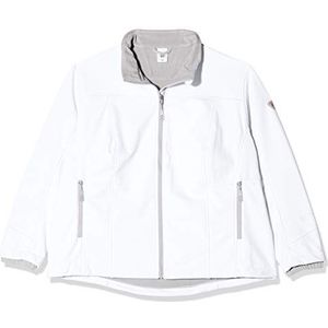 BP 1695-571 Dames Softshell Jacket voor 100% polyester wit, maat 2XL