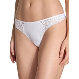 CALIDA Dames Natural Comfort Lace Slip, wit, normaal
