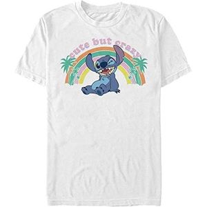 Disney Lilo & Stitch - Kawaii Stitch Unisex Crew neck T-Shirt White XL