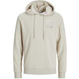 Jack & Jones - Jjverner - Sweatshirt - Maanbeam - Volwassenen - Normale Pasvorm - Capuchon - Lange Mouwen