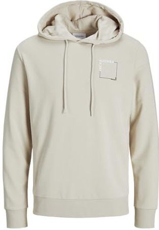 Jack & Jones - Jjverner - Sweatshirt - Maanbeam - Volwassenen - Normale Pasvorm - Capuchon - Lange Mouwen