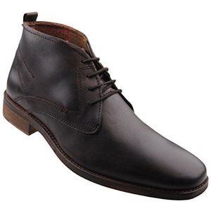 s.Oliver 15100 heren Oxford lage veterschoenen, Bruin Mocca 304, 43 EU