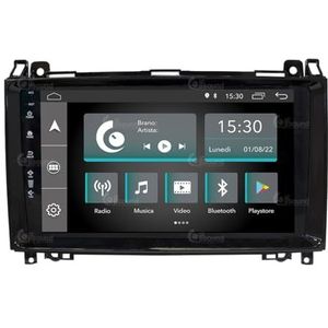 Specifieke autoradio voor Mercedes A/B-Klasse Android GPS Bluetooth WiFi USB DAB+ Touchscreen 9"" 4core Carplay AndroidAuto