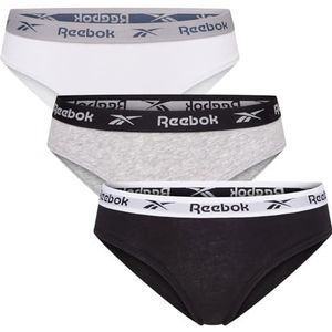 Reebok Onderste laag voor dames, Zwart/Wit/Grijs Marl, XS