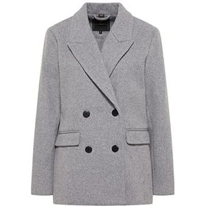 acalmar Dames Blazer 31018645-AC01, lichtgrijs melange, XL, grijs, XL