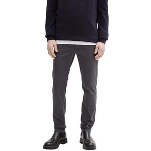 TOM TAILOR Slim Fit chinobroek voor heren, 10899 - Tarmac Grey, 29W / 34L