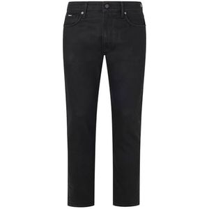 Pepe Jeans Slim Taper Jeans voor heren gecoat, Blauw (Denim), 32W / 32L