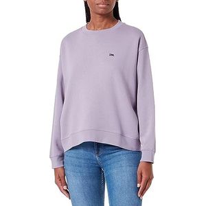 Lee Crew SWS sweatshirt voor dames, Jazzy Purple, XS