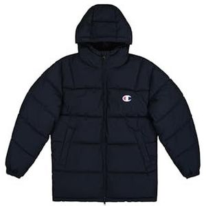 Champion - Legacy Outdoor Retro Sport - Hooded Jacket - Marineblauw - WR Polyester Woven Cirè 144gr