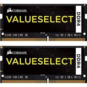 Corsair Value Select SODIMM 16GB (2x8GB) DDR4 2133MHz C15 geheugen voor laptop/notebooks - zwart