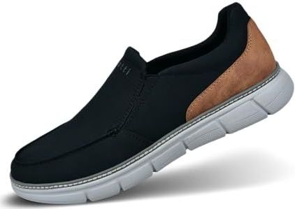 Bugatti - 321-ASR60 - Pantoffels - Zwart - Leer